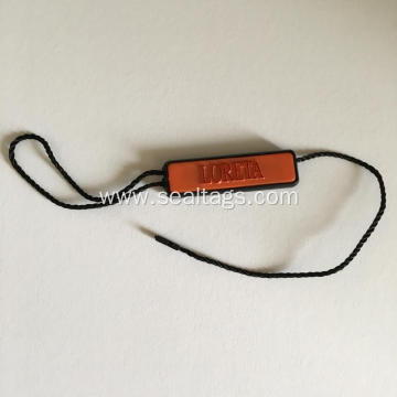 White multiline name tag string